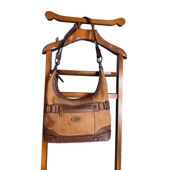 Concept brown medium shoulder bag - Picture 4 of 8